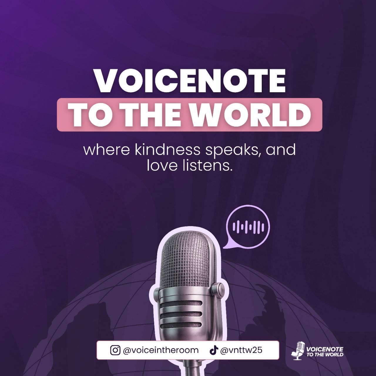 Voicenote to the world cover art